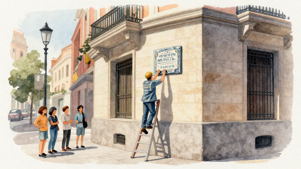 Cómo tener una calle con tu nombre